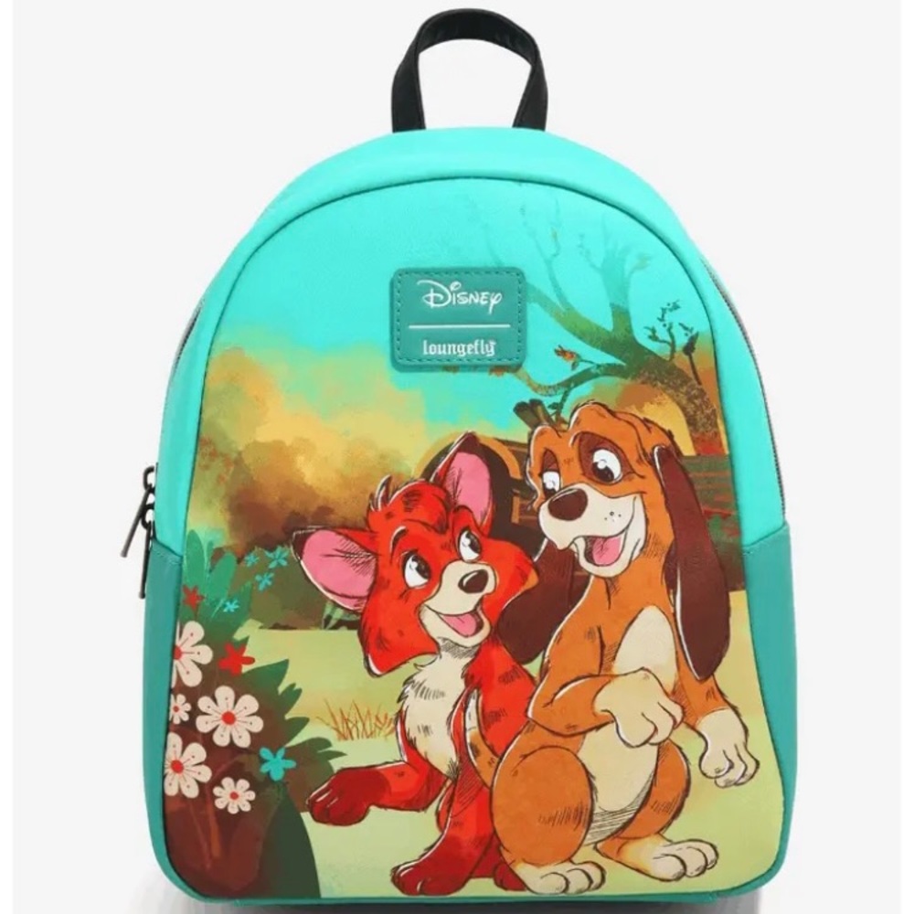Loungefly Disney The Fox and Hound mini backpack